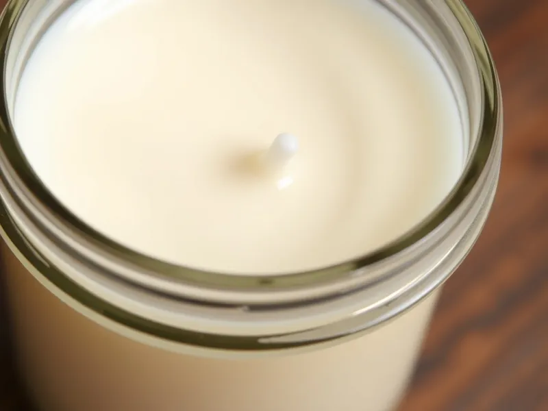Contenants de cire pour bougies